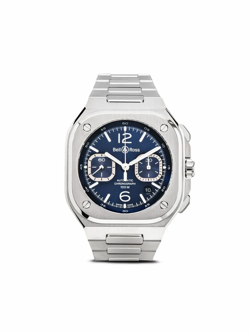 Наручные часы BR-05 Chrono 42 мм Bell & Ross, синий
Наручные часы BR-05 Chrono 42 мм Bell & Ross, синий