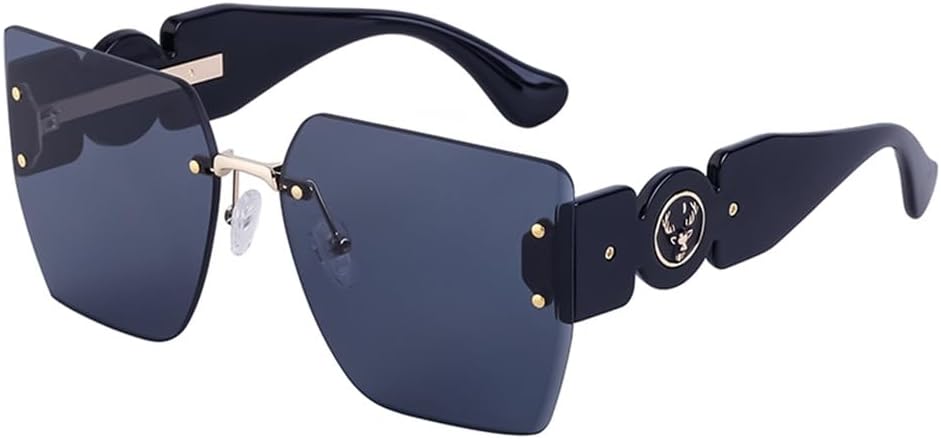 Большие безободковые солнцезащитные очки для женщин и мужчин, безрамочные солнцезащитные очки для женщин, очки в крупной оправе, защита от УФ-излучения UV400 HDUBFY, C1 Gold Black
Большие безободковые солнцезащитные очки для женщин и мужчин, безрамочные солнцезащитные очки для женщин, очки в крупной оправе, защита от УФ-излучения UV400 HDUBFY, C1 Gold Black