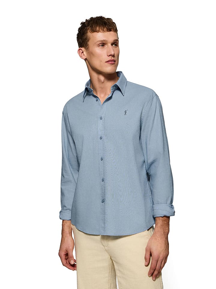 Polo Club Рубашка - стандартный крой - светло-голубого цвета
Polo Club Рубашка - стандартный крой - светло-голубого цвета