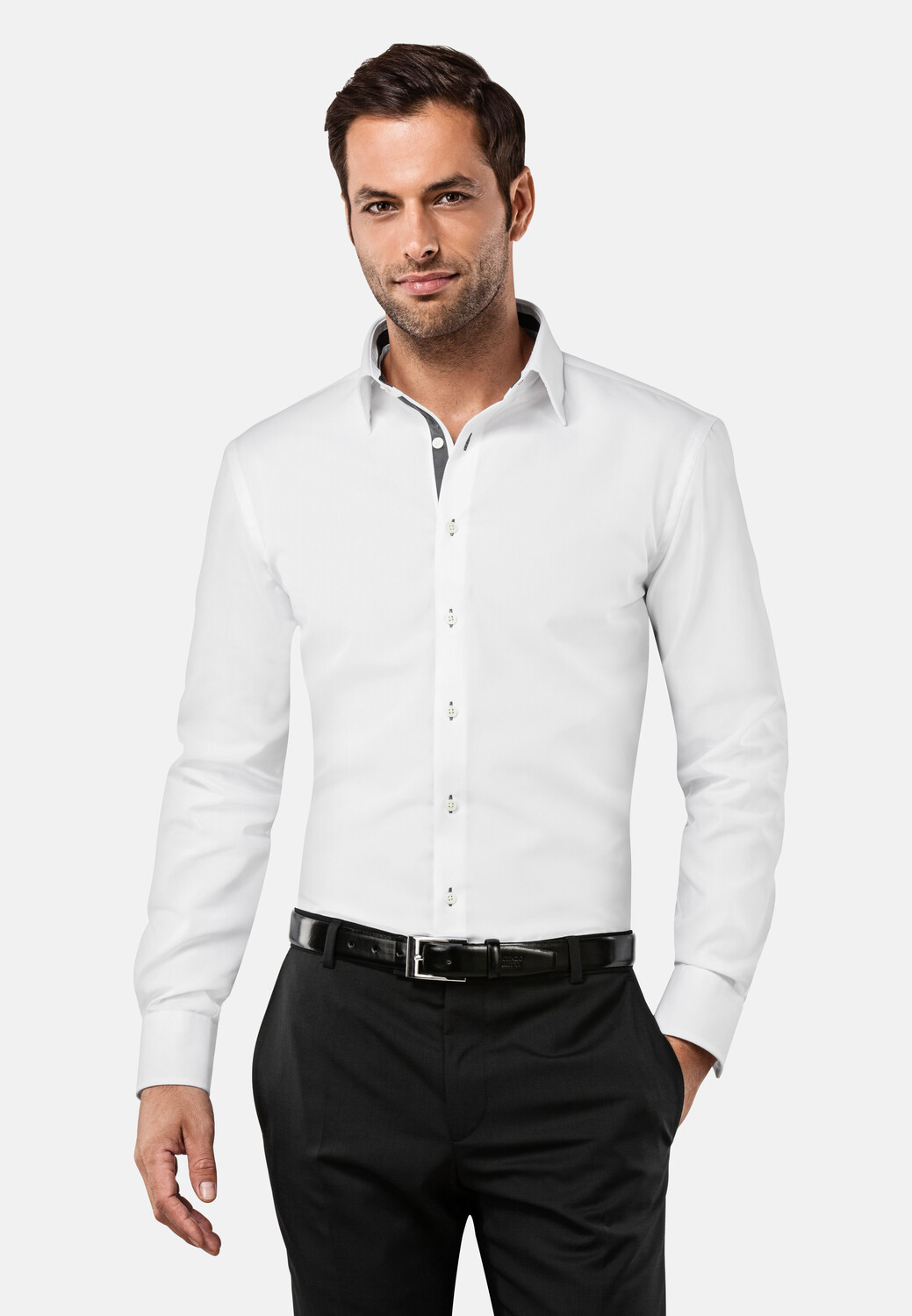 Рубашка Vincenzo Boretti tailliert, белый
Рубашка Vincenzo Boretti tailliert, белый