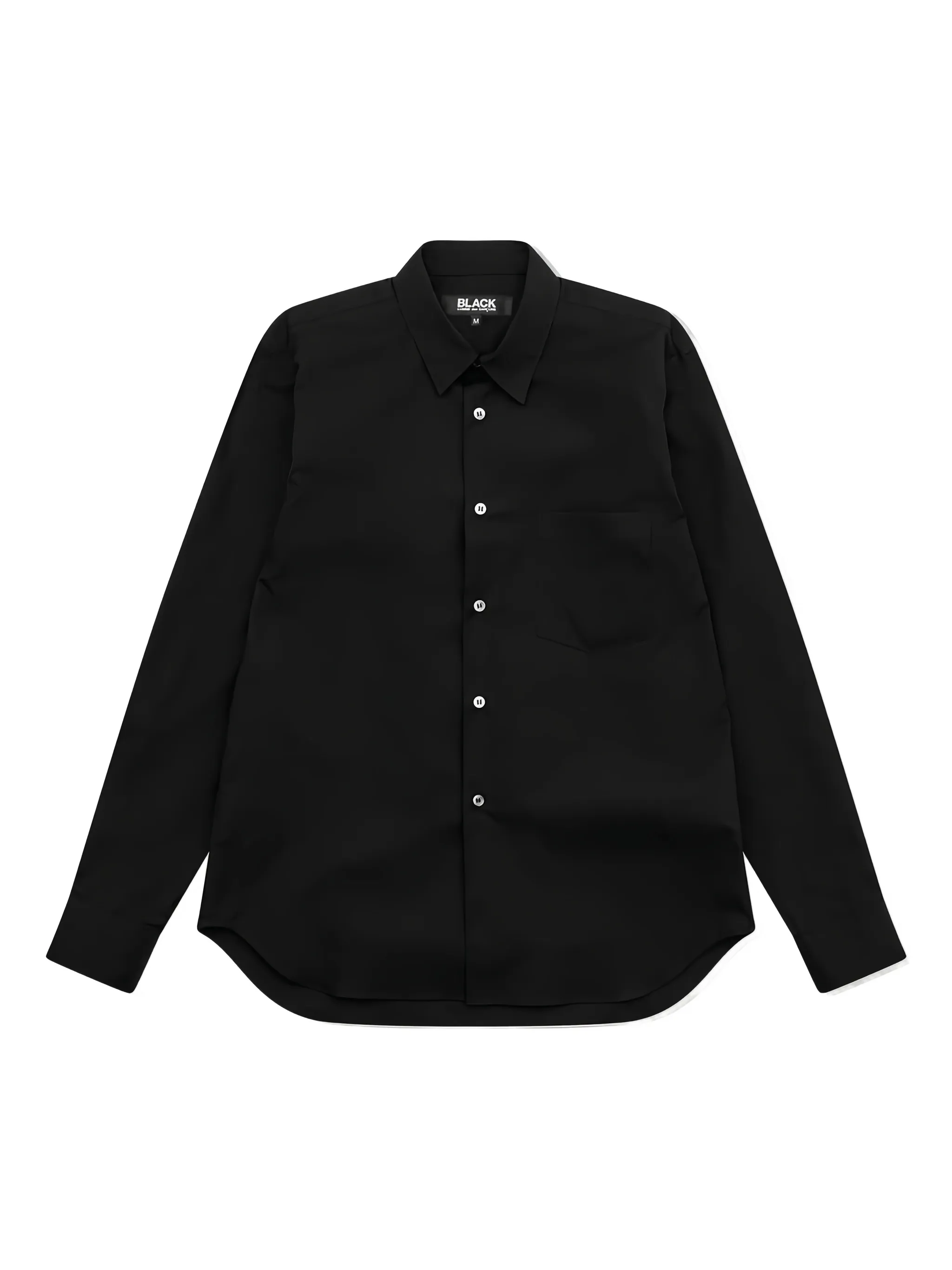 Рубашка на пуговицах с карманом Black Comme Des Garçons, черный
Рубашка на пуговицах с карманом Black Comme Des Garçons, черный