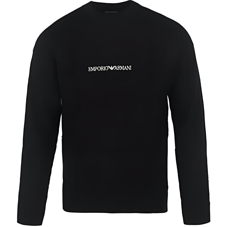 Футболка вязаная мужская черная EMPORIO ARMANI
Футболка вязаная мужская черная EMPORIO ARMANI