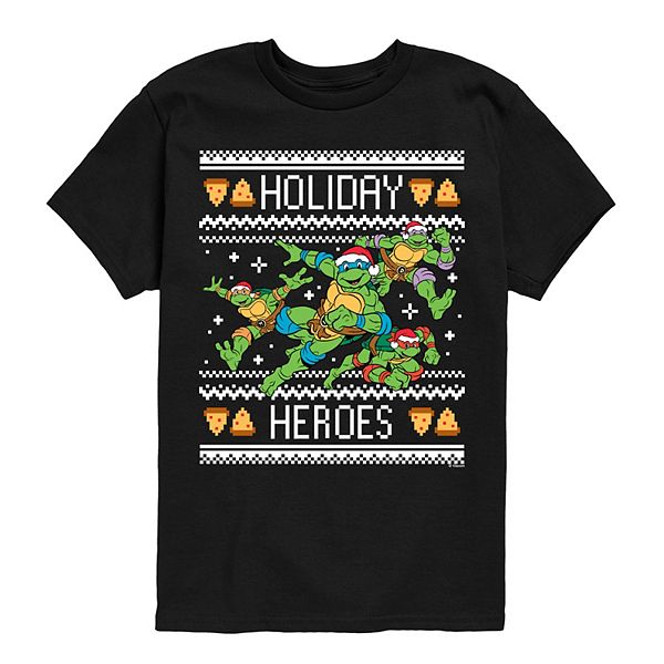 Футболка с принтом Teenage Mutant Ninja Turtles Holiday Heroes для мальчиков 8-20 Licensed Character, Black
Футболка с принтом Teenage Mutant Ninja Turtles Holiday Heroes для мальчиков 8-20 Licensed Character, Black