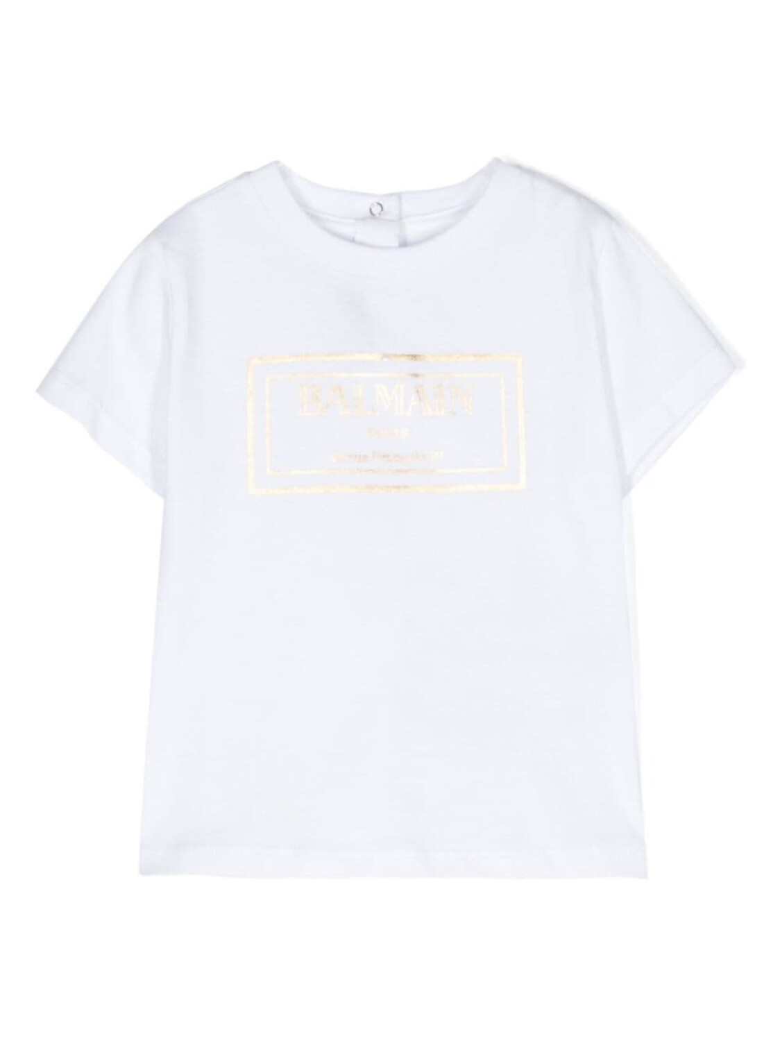 Balmain Kids футболка с логотипом, белый
Balmain Kids футболка с логотипом, белый