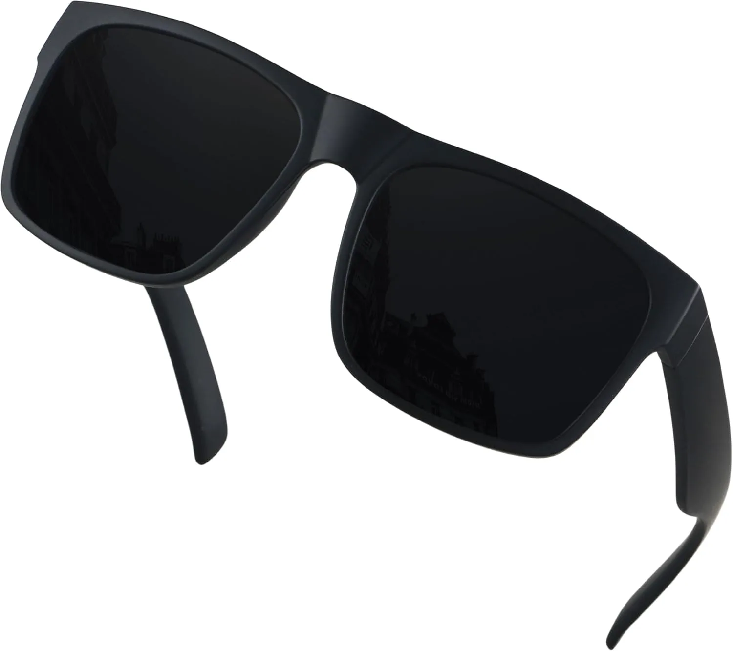 Солнцезащитные очки LYZOIT Extra Large для мужчин с большой широкой головой, поляризованные, увеличенного квадратного размера, Matte Black | Polarized Dark Black
Солнцезащитные очки LYZOIT Extra Large для мужчин с большой широкой головой, поляризованные, увеличенного квадратного размера, Matte Black | Polarized Dark Black