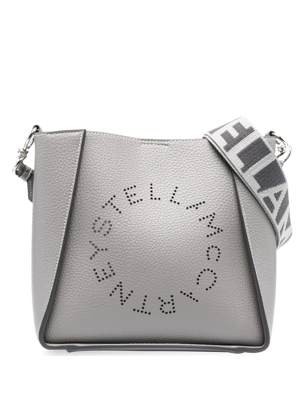 Сумка на плечо Stella Logo STELLA MCCARTNEY, серый 
Сумка на плечо Stella Logo STELLA MCCARTNEY, серый