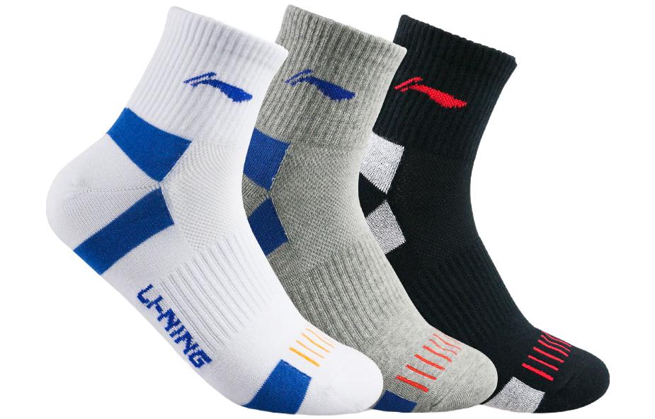 Носки Li-Ning из хлопка, полиэстера и эластана, унисекс, набор из 3 пар, устойчивые к истиранию, дышащие, белый синий+серый синий+черный красный
Носки Li-Ning из хлопка, полиэстера и эластана, унисекс, набор из 3 пар, устойчивые к истиранию, дышащие, белый синий+серый синий+черный красный