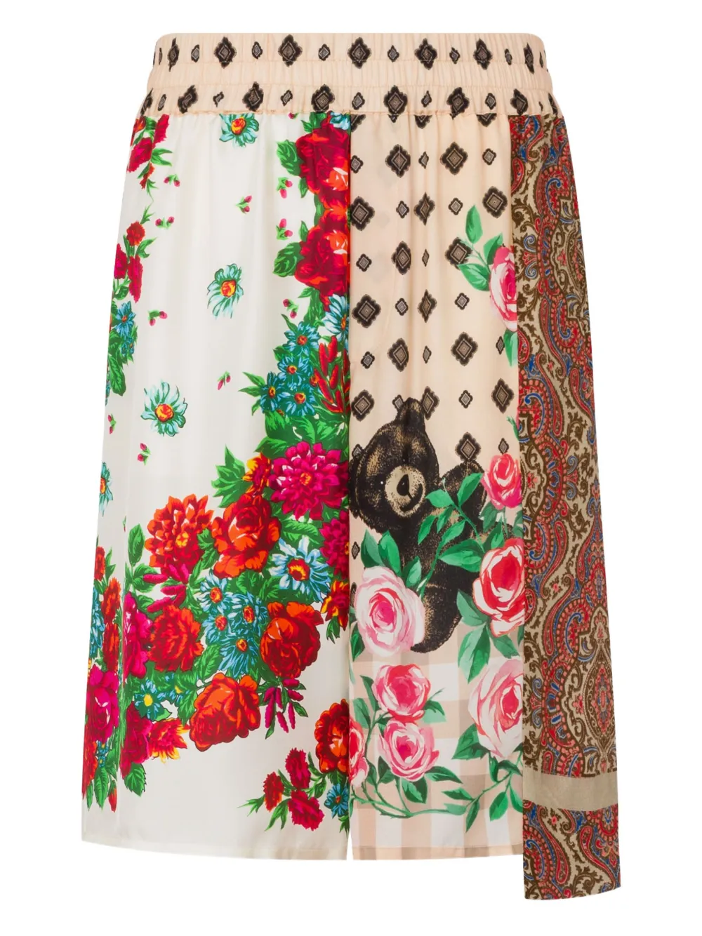 Шорты в технике пэчворк Moschino, белый
Шорты в технике пэчворк Moschino, белый