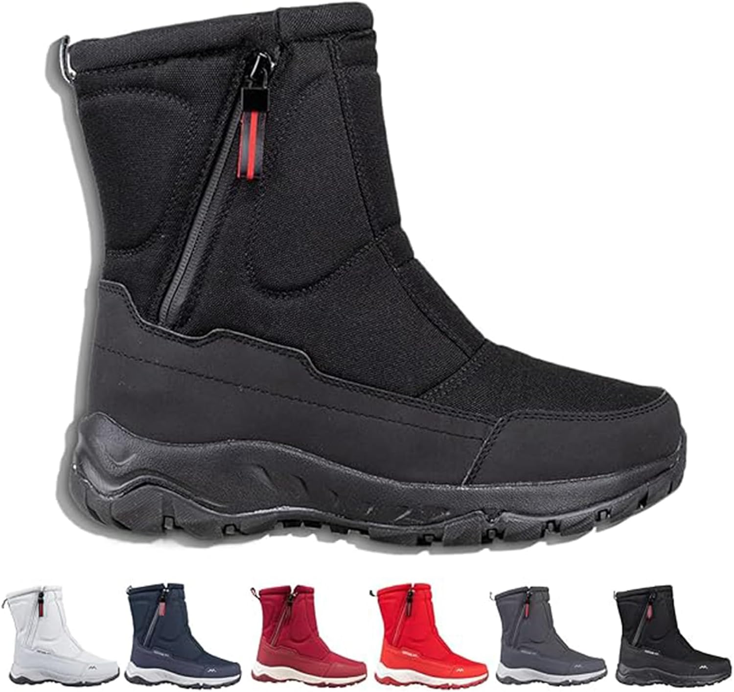 Зимние ботинки, водонепроницаемая зимняя обувь, легкие ботильоны с противоскользящей подошвой, утепленные снежные ботинки для комфорта в течение всего дня, прочная подошва с противоскользящим покрытием Generic, черный
Зимние ботинки, водонепроницаемая зимняя обувь, легкие ботильоны с противоскользящей подошвой, утепленные снежные ботинки для комфорта в течение всего дня, прочная подошва с противоскользящим покрытием Generic, черный