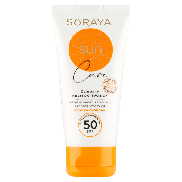 Защитный крем с фильтром spf50, 40 мл Soraya Sun care
Защитный крем с фильтром spf50, 40 мл Soraya Sun care