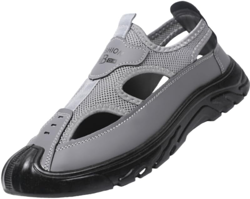 Летние мужские модные сандалии, противоскользящие, дышащие, повседневные и удобные пляжные туфли Clolinde, серый
Летние мужские модные сандалии, противоскользящие, дышащие, повседневные и удобные пляжные туфли Clolinde, серый