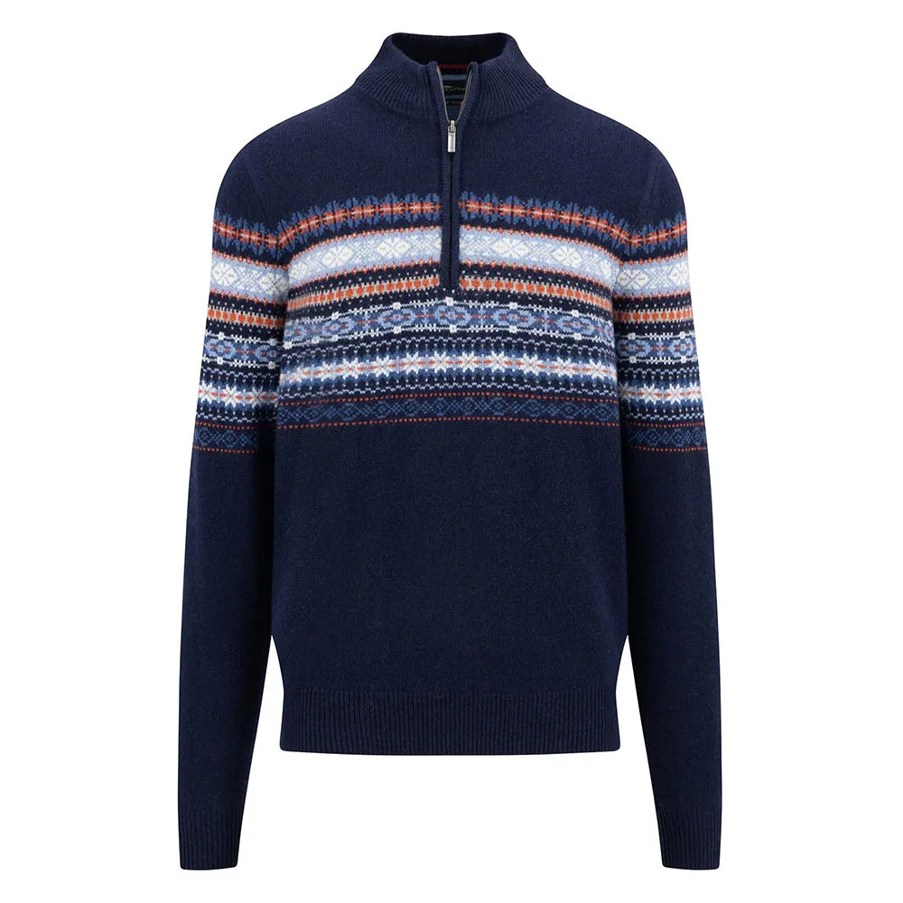 Свитер Fynch Hatton 1411320 half zip, синий
Свитер Fynch Hatton 1411320 half zip, синий