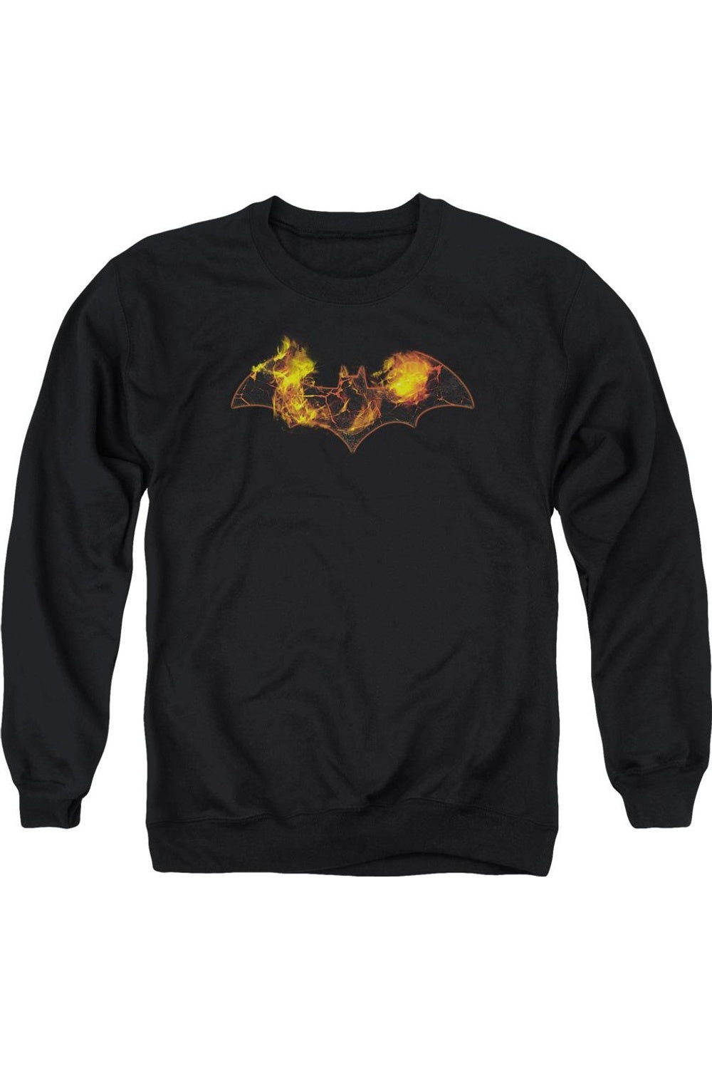 Толстовка Batman Molten Logo для взрослых с круглым вырезом Gildan, черный
Толстовка Batman Molten Logo для взрослых с круглым вырезом Gildan, черный