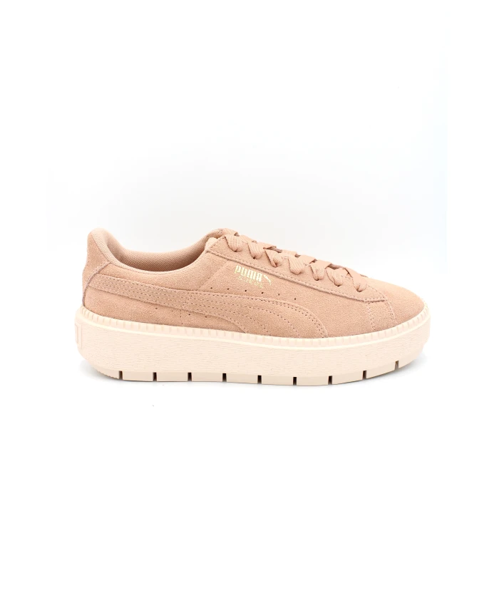 Замшевые туфли на платформе со шнуровкой Puma, бежевый
Замшевые туфли на платформе со шнуровкой Puma, бежевый