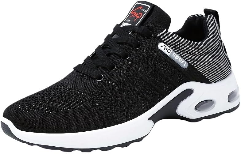 Дышащие спортивные кроссовки большого размера для мужчин с мягкой подошвой- легкие и удобные для повседневного отдыха на свежем воздухе, бега и тренировок Clolinde, черный/серый
Дышащие спортивные кроссовки большого размера для мужчин с мягкой подошвой- легкие и удобные для повседневного отдыха на свежем воздухе, бега и тренировок Clolinde, черный/серый