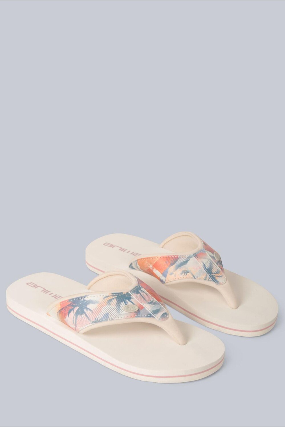 Женские шлёпанцы с ярким принтом животных Animal, бежевый 
Женские шлёпанцы с ярким принтом животных Animal, бежевый