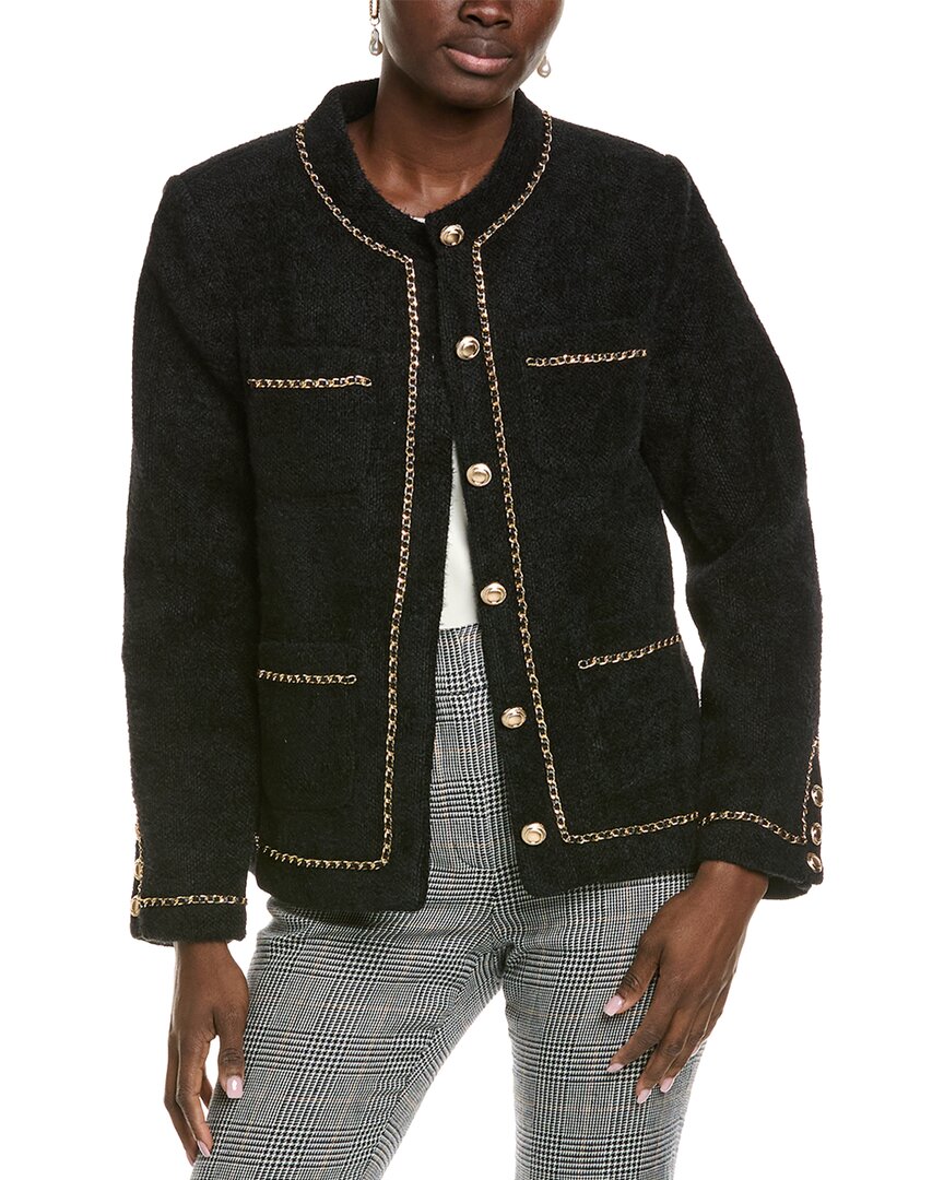 Куртка с отделкой из бесконечной цепочки «Роза» Endless Rose, черный
Куртка с отделкой из бесконечной цепочки «Роза» Endless Rose, черный