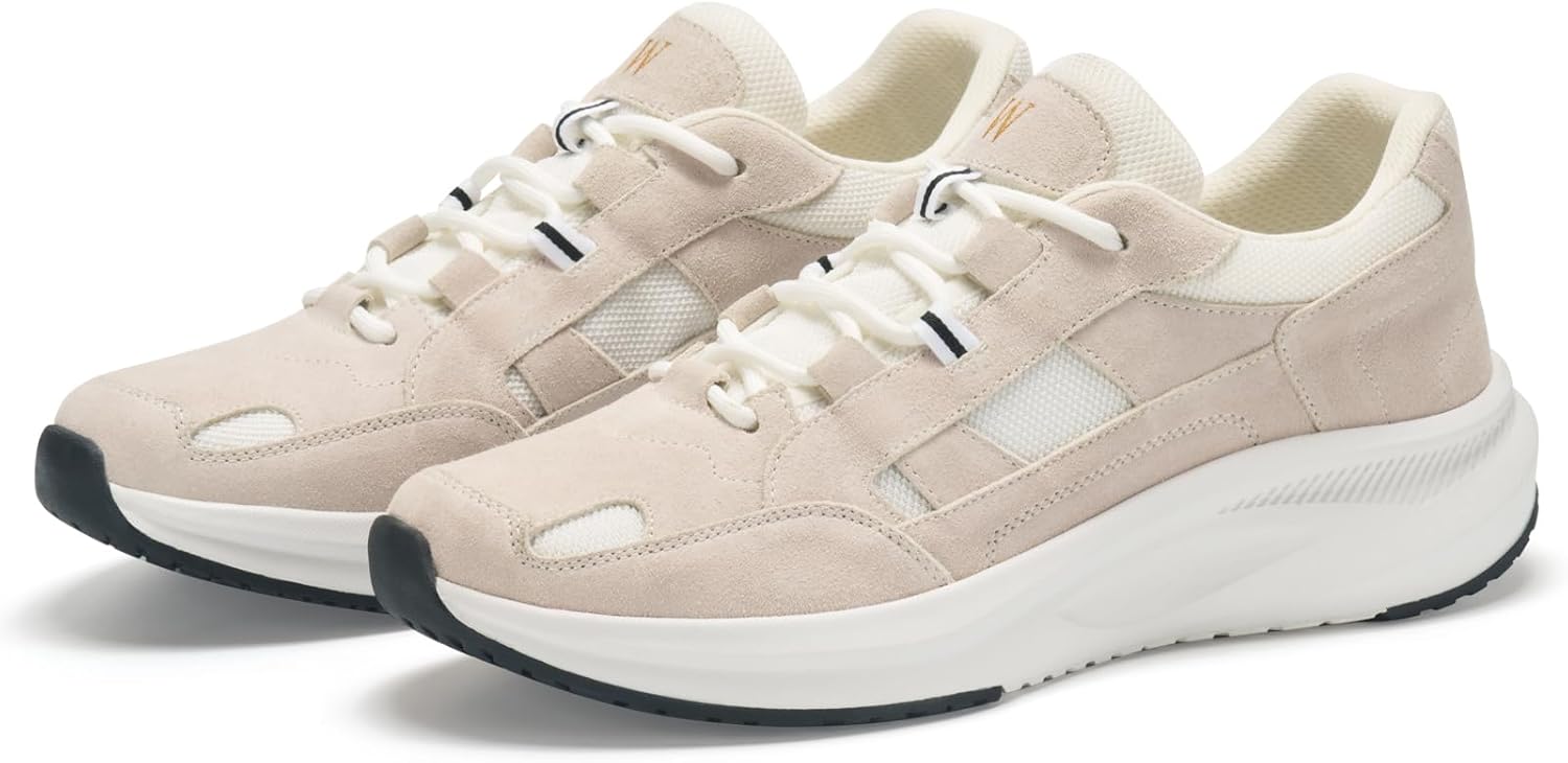 Легкие замшевые классические кроссовки на шнуровке для повседневной носки, мужские, Journey West, бежевый
Легкие замшевые классические кроссовки на шнуровке для повседневной носки, мужские, Journey West, бежевый