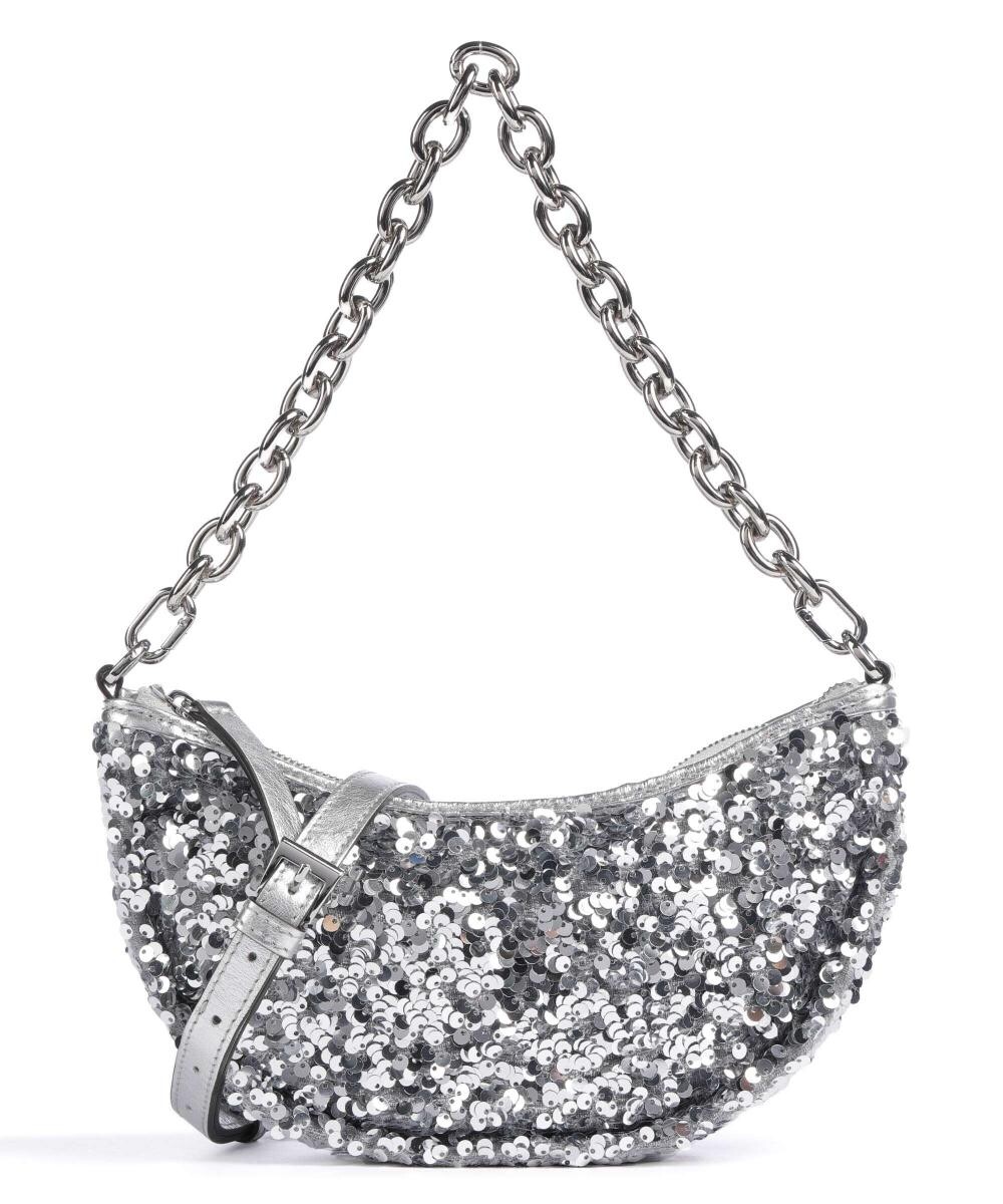 Сумка на плечо с пайетками и луной из мелкозернистой яловой кожи Abro, серебряный, Серебристый, Сумка на плечо с пайетками и луной из мелкозернистой яловой кожи Abro, серебряный
Сумка на плечо с пайетками и луной из мелкозернистой яловой кожи Abro, серебряный, Серебристый, Сумка на плечо с пайетками и луной из мелкозернистой яловой кожи Abro, серебряный