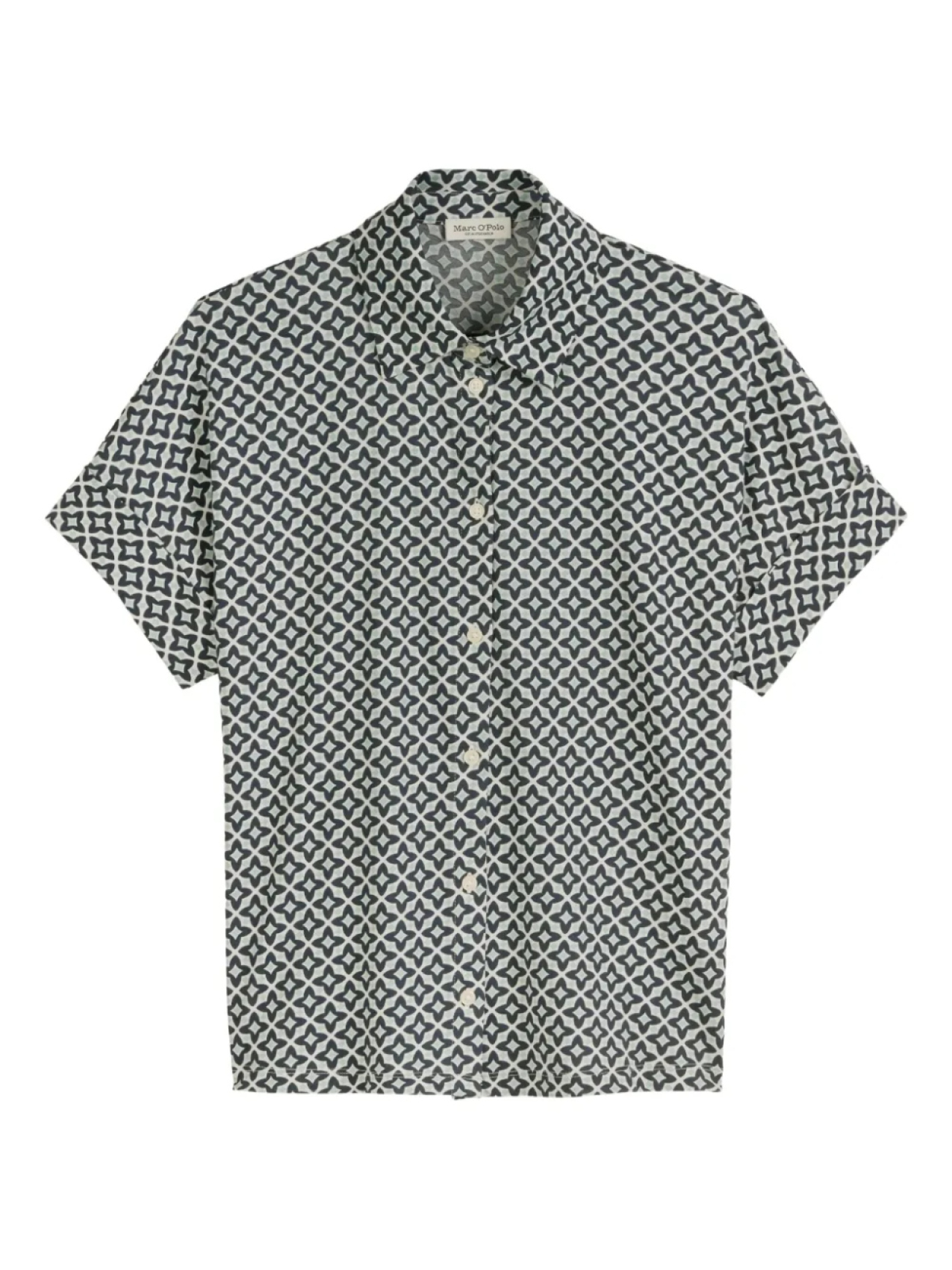 Marc O'Polo рубашка с короткими рукавами и принтом, зеленый
Marc O'Polo рубашка с короткими рукавами и принтом, зеленый