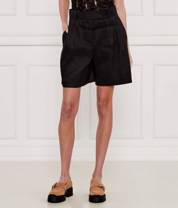 Льняные шорты с дырками Relaxed fit Hugo, черный
Льняные шорты с дырками Relaxed fit Hugo, черный