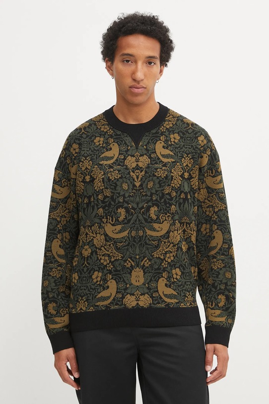 Шерстяной свитер Hugo, черный 
Шерстяной свитер Hugo, черный