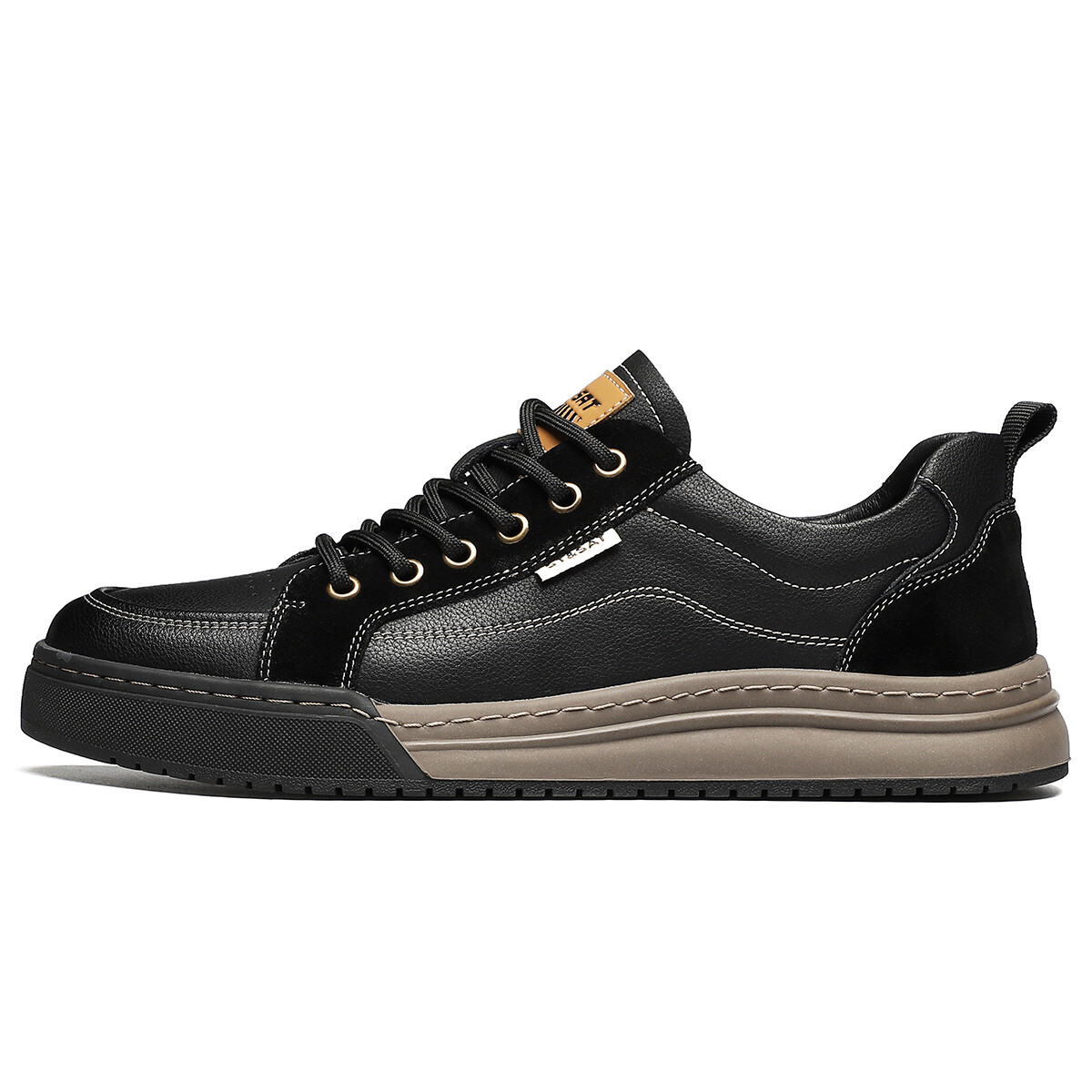 Туфли мужские Men"s Casual Men Low-top St&Sat, черный
Туфли мужские Men"s Casual Men Low-top St&Sat, черный