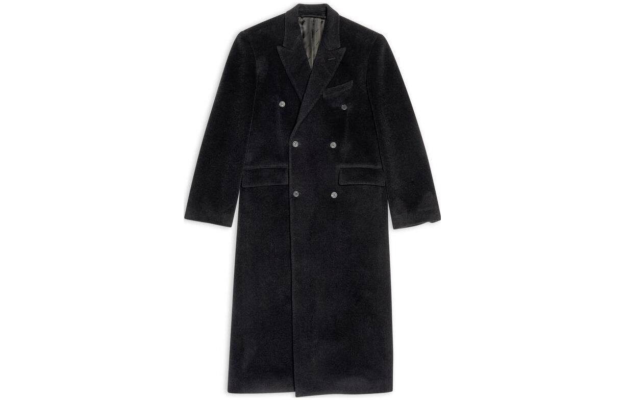 Пальто мужское черное Balenciaga, черный
Пальто мужское черное Balenciaga, черный