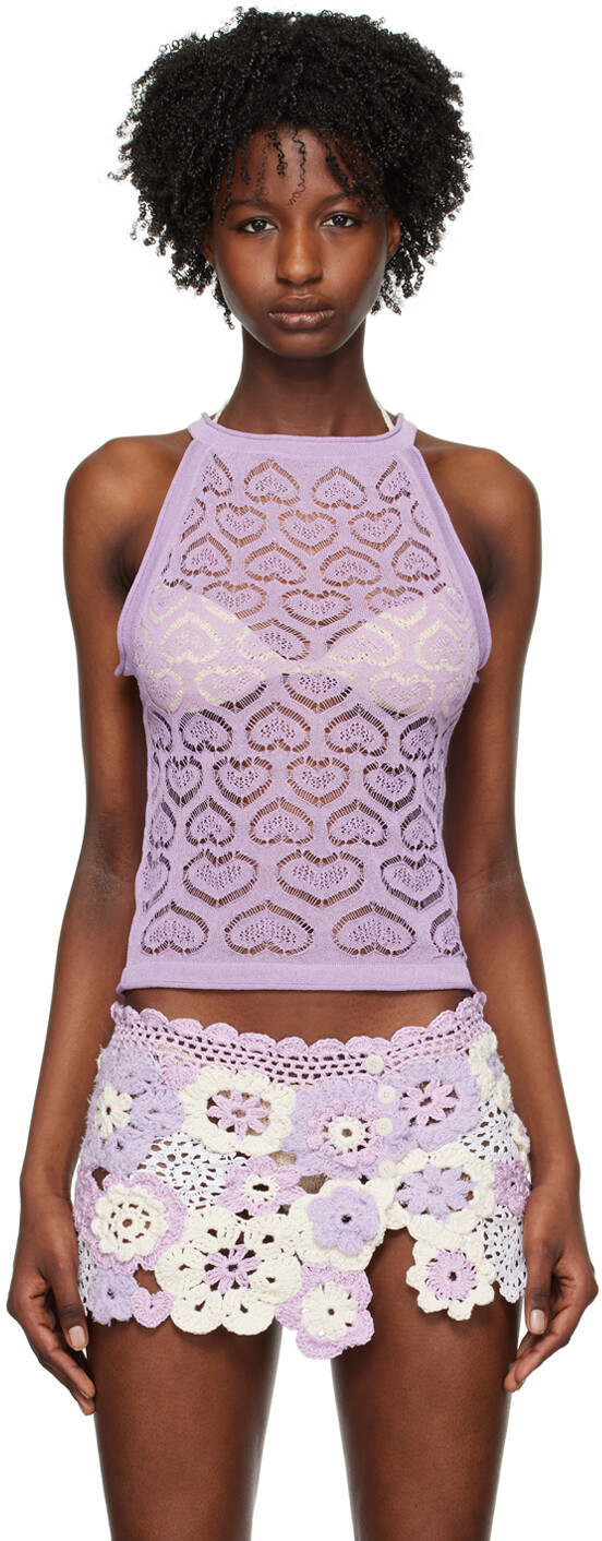 Майка с фиолетовым сердцем Marco Rambaldi
Майка с фиолетовым сердцем Marco Rambaldi