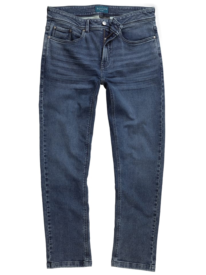 Джинсы из темно-синего денима Boston Park
Джинсы из темно-синего денима Boston Park