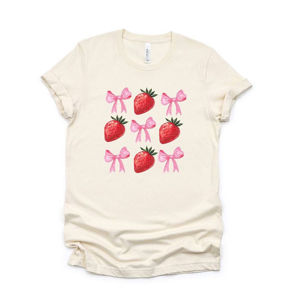 Футболка с короткими рукавами и рисунком Strawberry Coquette Bow Chart Simply Sage Market, цвет Cream
Футболка с короткими рукавами и рисунком Strawberry Coquette Bow Chart Simply Sage Market, цвет Cream