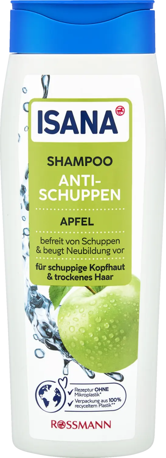 Шампунь ISANA Anti-Schuppen Shampoo Apfel
Шампунь ISANA Anti-Schuppen Shampoo Apfel
