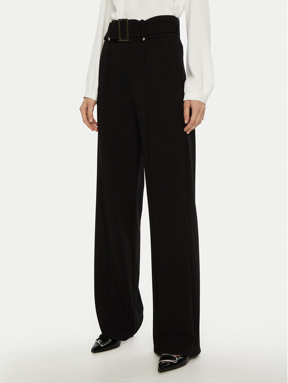 Тканевые брюки стандартного кроя Rinascimento, черный 
Тканевые брюки стандартного кроя Rinascimento, черный