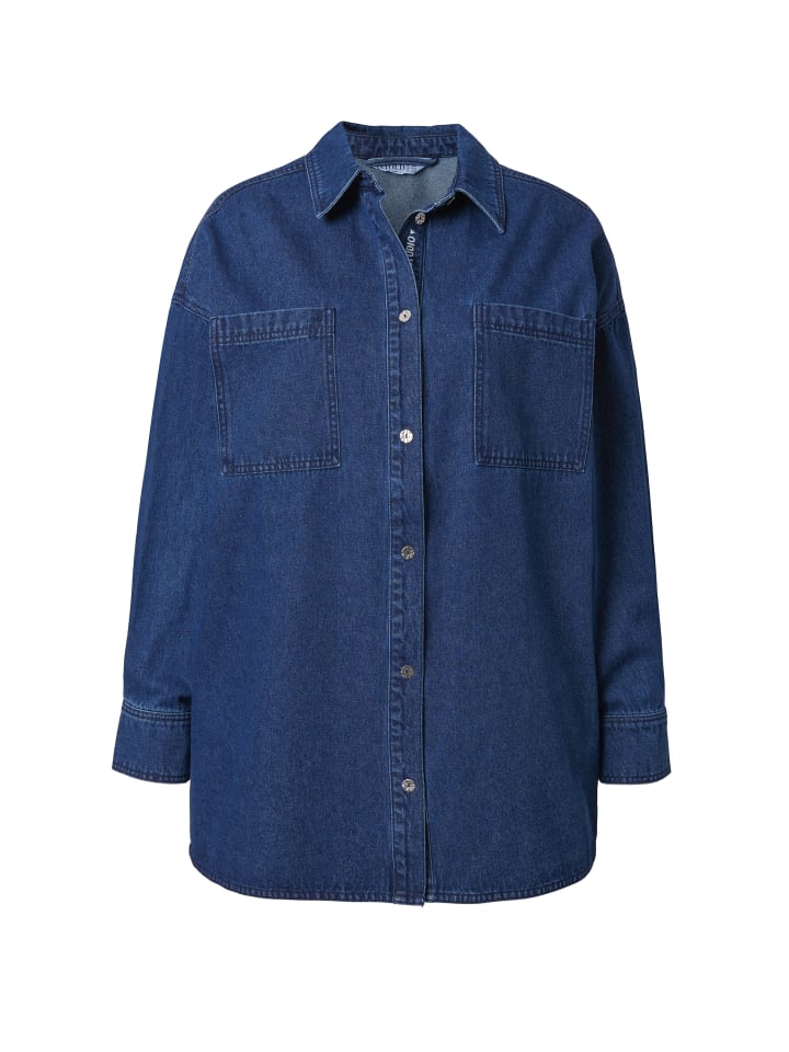 Блузка-рубашка из темно-синего денима Studio Untold
Блузка-рубашка из темно-синего денима Studio Untold