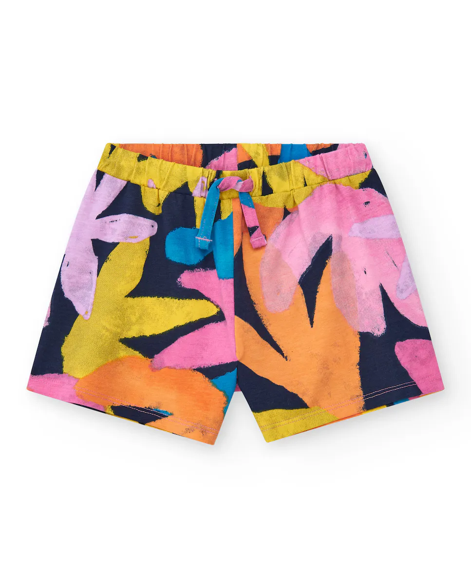 Шорты для девочек с принтом и эластичным поясом и кулиской Tuc tuc, многоцветный
Шорты для девочек с принтом и эластичным поясом и кулиской Tuc tuc, многоцветный