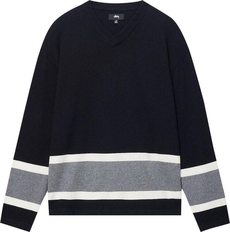 Свитер Stussy Hockey 'Black', черный
Свитер Stussy Hockey 'Black', черный