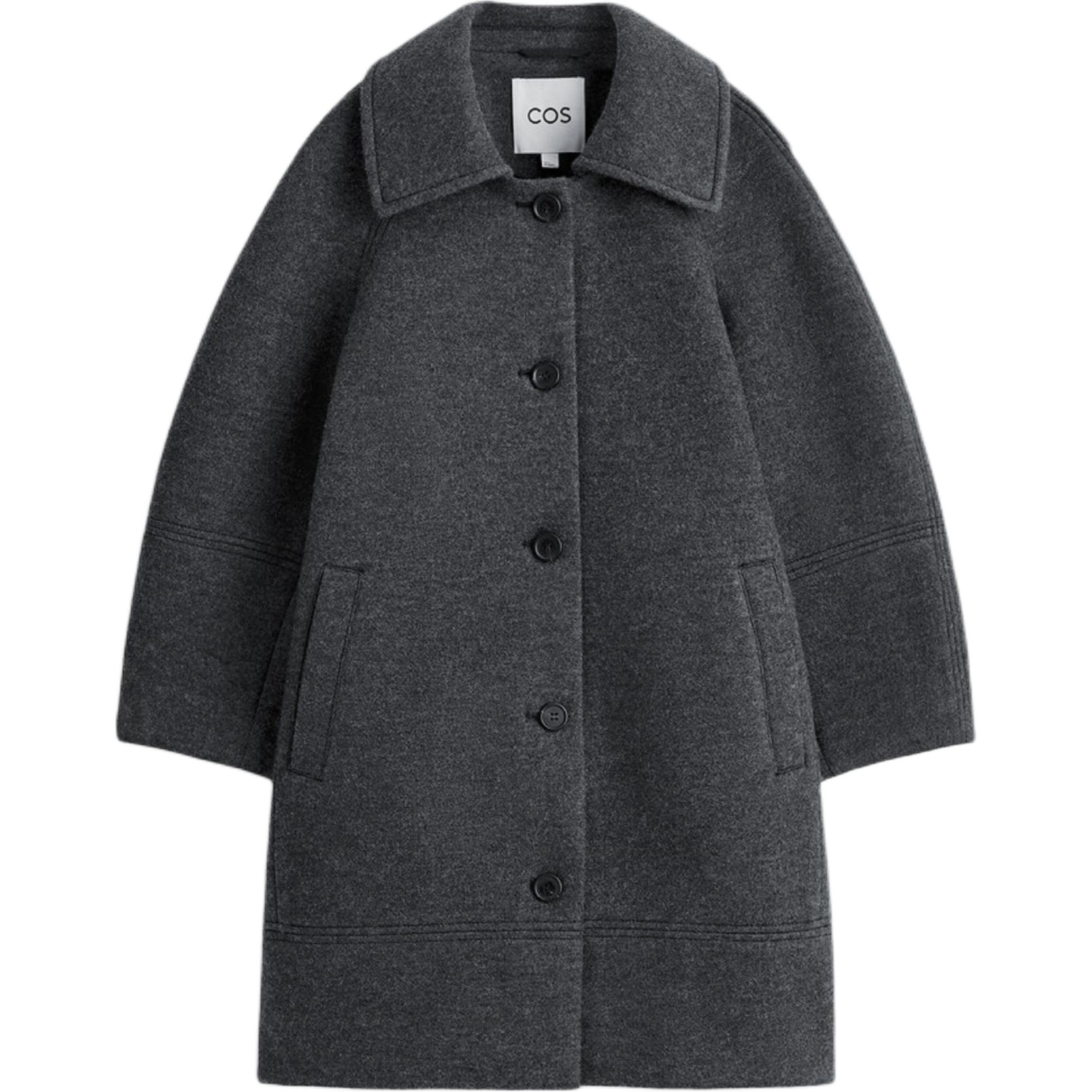 COS Женское пальто темно-серого цвета
COS Женское пальто темно-серого цвета