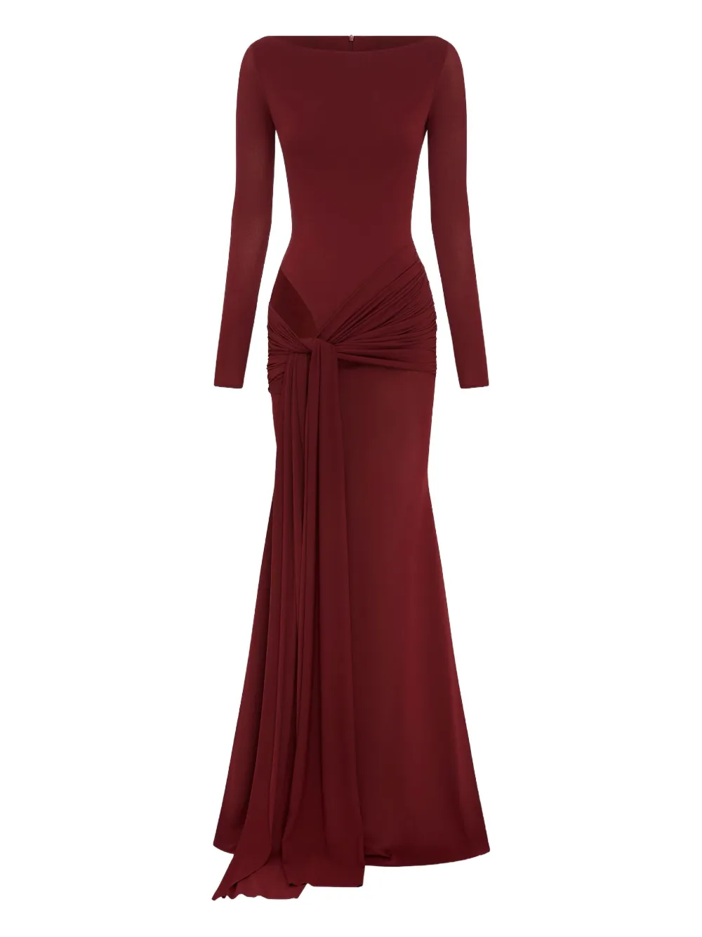 Платье с драпировкой Alex Perry, красный 
Платье с драпировкой Alex Perry, красный