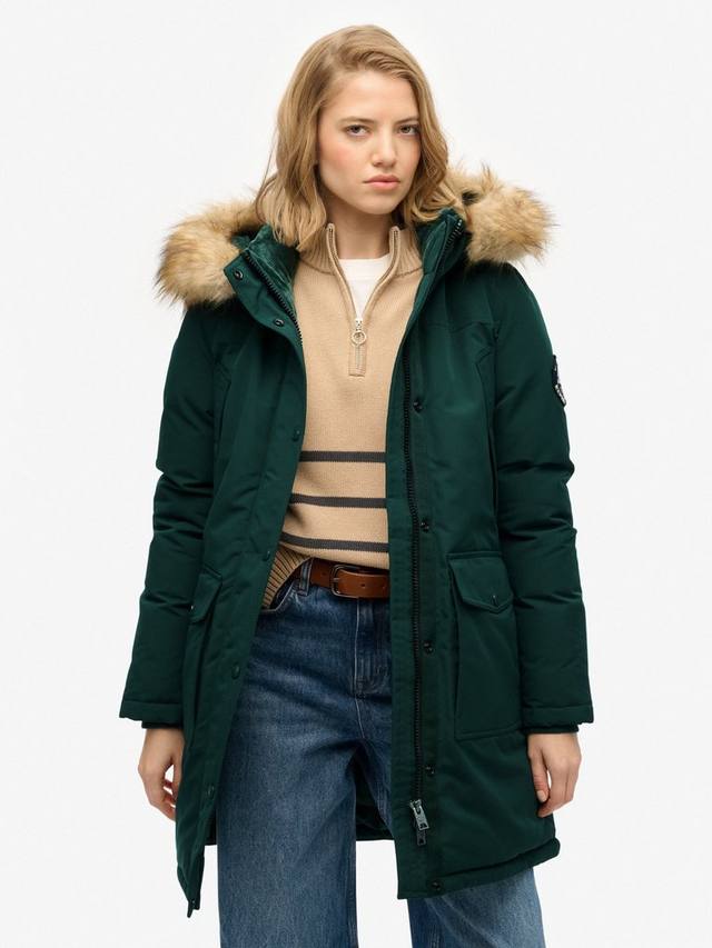 Парка Everest Faux Fur Superdry, Enamel Green
Парка Everest Faux Fur Superdry, Enamel Green