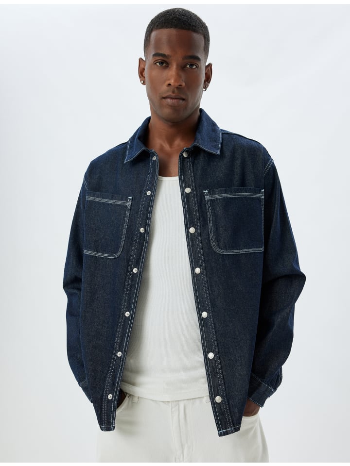 Джинсовая куртка KOTON, цвет dunkles indigo, Фиолетовый, Джинсовая куртка KOTON, цвет dunkles indigo
Джинсовая куртка KOTON, цвет dunkles indigo, Фиолетовый, Джинсовая куртка KOTON, цвет dunkles indigo