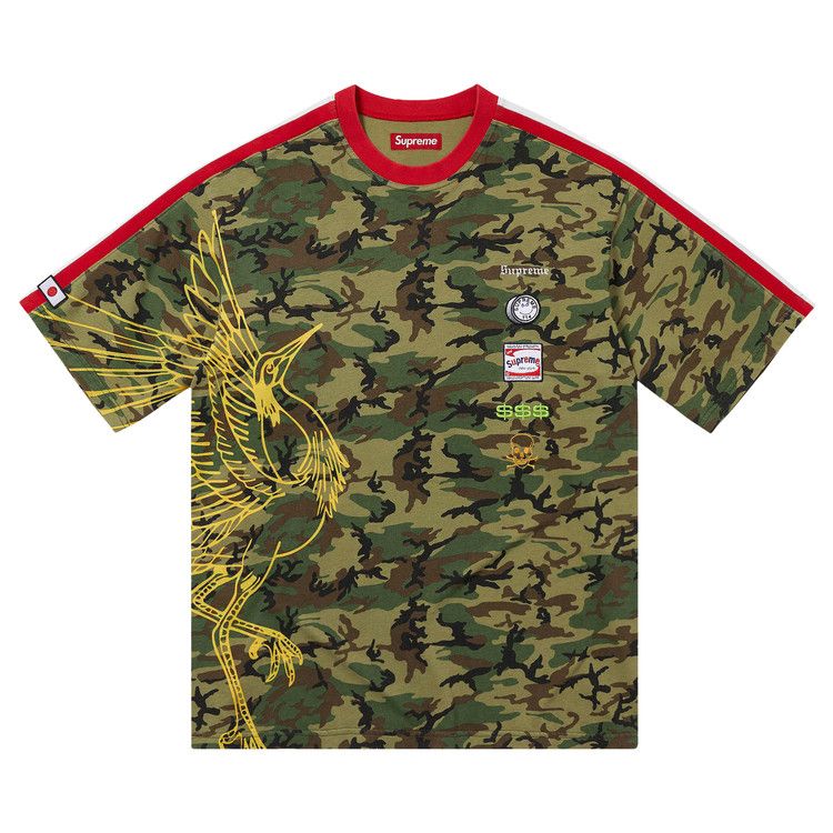 Топ Supreme Crane Short-Sleeve Top, Woodland Camo
Топ Supreme Crane Short-Sleeve Top, Woodland Camo