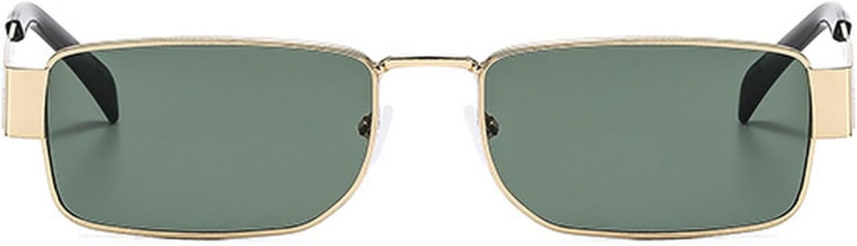 Laureles Модные винтажные солнцезащитные очки в квадратной металлической оправе для женщин, ретро прямоугольные солнцезащитные очки для мужчин, панк, женские и мужские, C4
Laureles Модные винтажные солнцезащитные очки в квадратной металлической оправе для женщин, ретро прямоугольные солнцезащитные очки для мужчин, панк, женские и мужские, C4