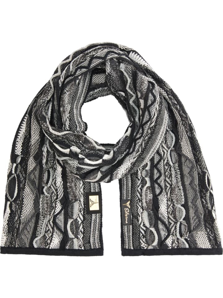 Шарф Carlo Colucci, цвет schwarz/grau
Шарф Carlo Colucci, цвет schwarz/grau
