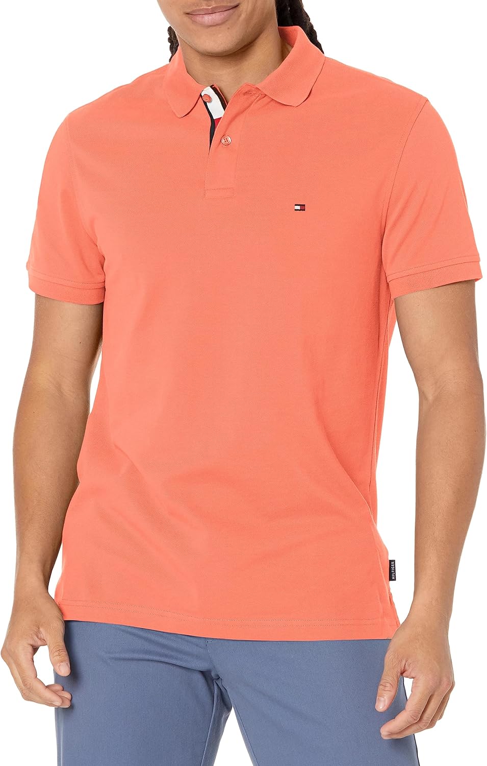 Мужское поло Tommy Hilfiger с флагом и планкой, классический крой, Peach Dusk
Мужское поло Tommy Hilfiger с флагом и планкой, классический крой, Peach Dusk