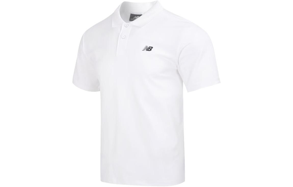 Рубашка поло унисекс белая New Balance, белый
Рубашка поло унисекс белая New Balance, белый