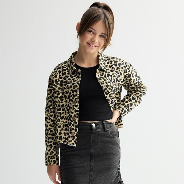 Джинсовая куртка с принтом гепарда для девочек 7-18 лет Limited Too
Джинсовая куртка с принтом гепарда для девочек 7-18 лет Limited Too