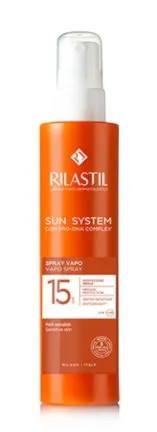 Rilastil Sun System Spray Vapo Light Солнечная эмульсия SPF15 200 мл
Rilastil Sun System Spray Vapo Light Солнечная эмульсия SPF15 200 мл