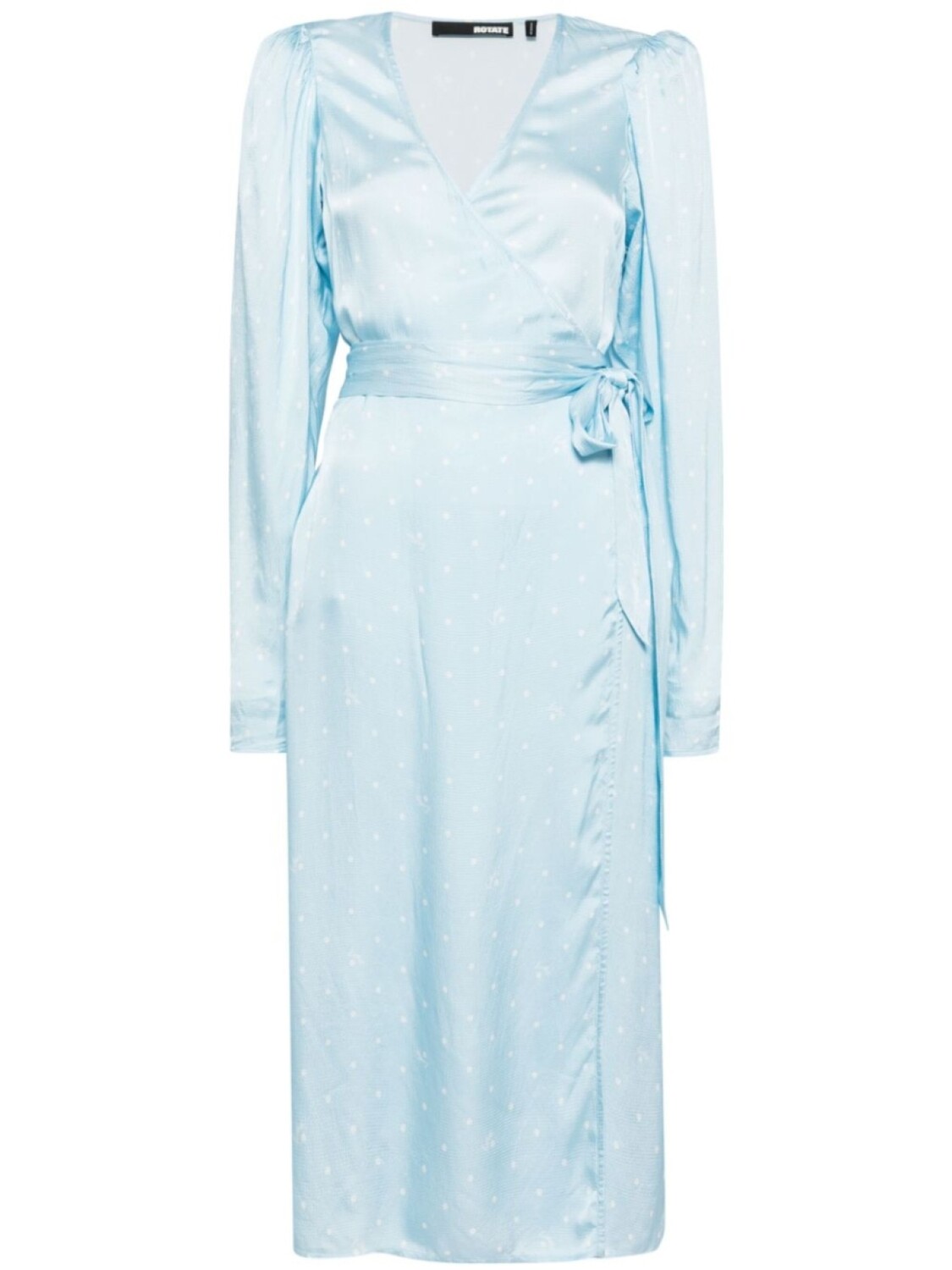 NEVER FULLY DRESSED фактурное платье миди с запахом, синий
NEVER FULLY DRESSED фактурное платье миди с запахом, синий