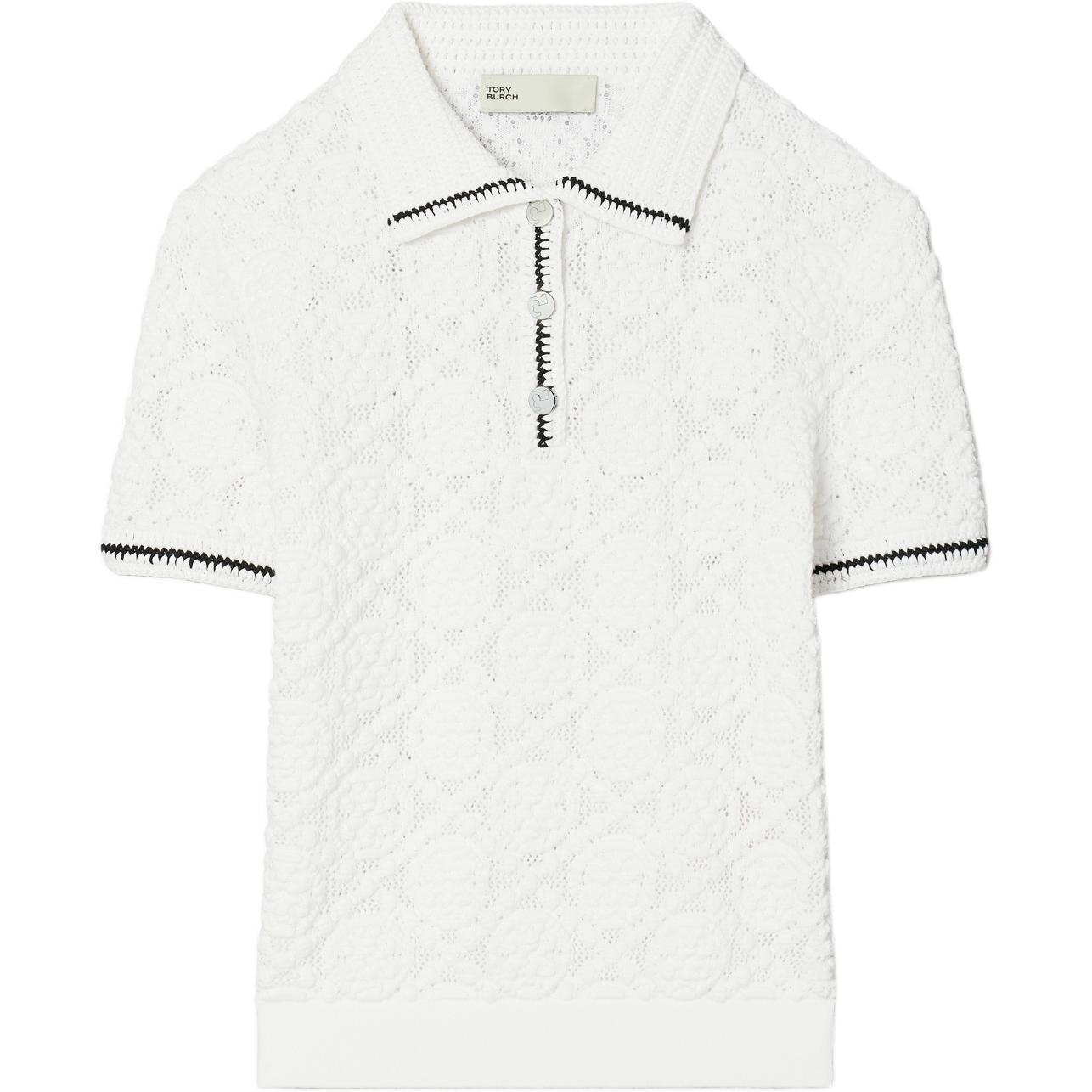 Tory Burch Женская белая рубашка-поло с воротником-стойкой, умеренно прямой крой, Белый, Tory Burch Женская белая рубашка-поло с воротником-стойкой, умеренно прямой крой
Tory Burch Женская белая рубашка-поло с воротником-стойкой, умеренно прямой крой, Белый, Tory Burch Женская белая рубашка-поло с воротником-стойкой, умеренно прямой крой