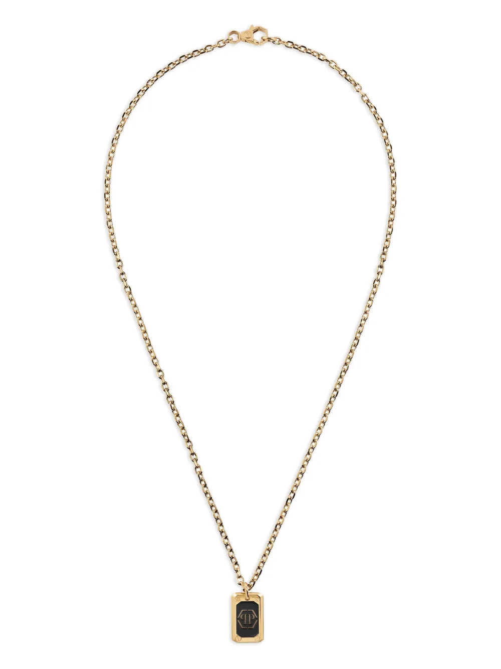 Цепочка на шею с подвеской в виде жетона Plein Tag Philipp Plein, золотистый
Цепочка на шею с подвеской в виде жетона Plein Tag Philipp Plein, золотистый